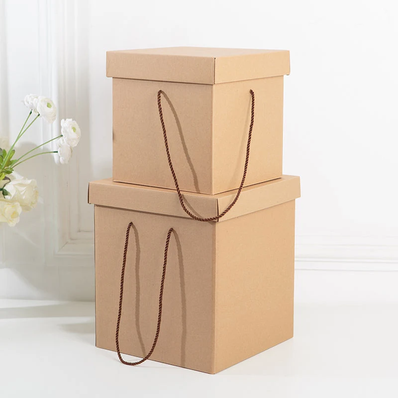 Custom Logo 3/5 Ply Corrugated Cardboard Storage Packing Box Delivery Carton