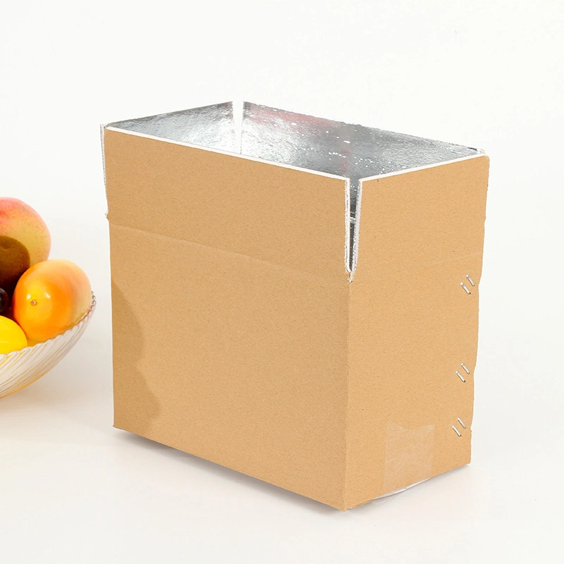 Custom Aluminum-Coated Film Insulated Kraft Paper Box Carton