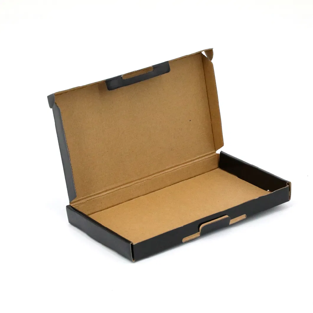 Wholesale Custom Black Airplane Box Foldable Corrugated Shipping Box for Clothes