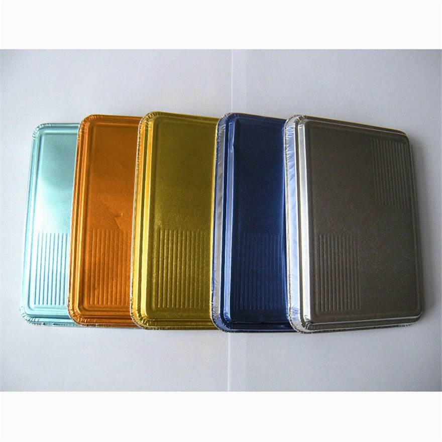 Airplane Food Packaging Airline Foil Lunch Box Airline Aluminum Box