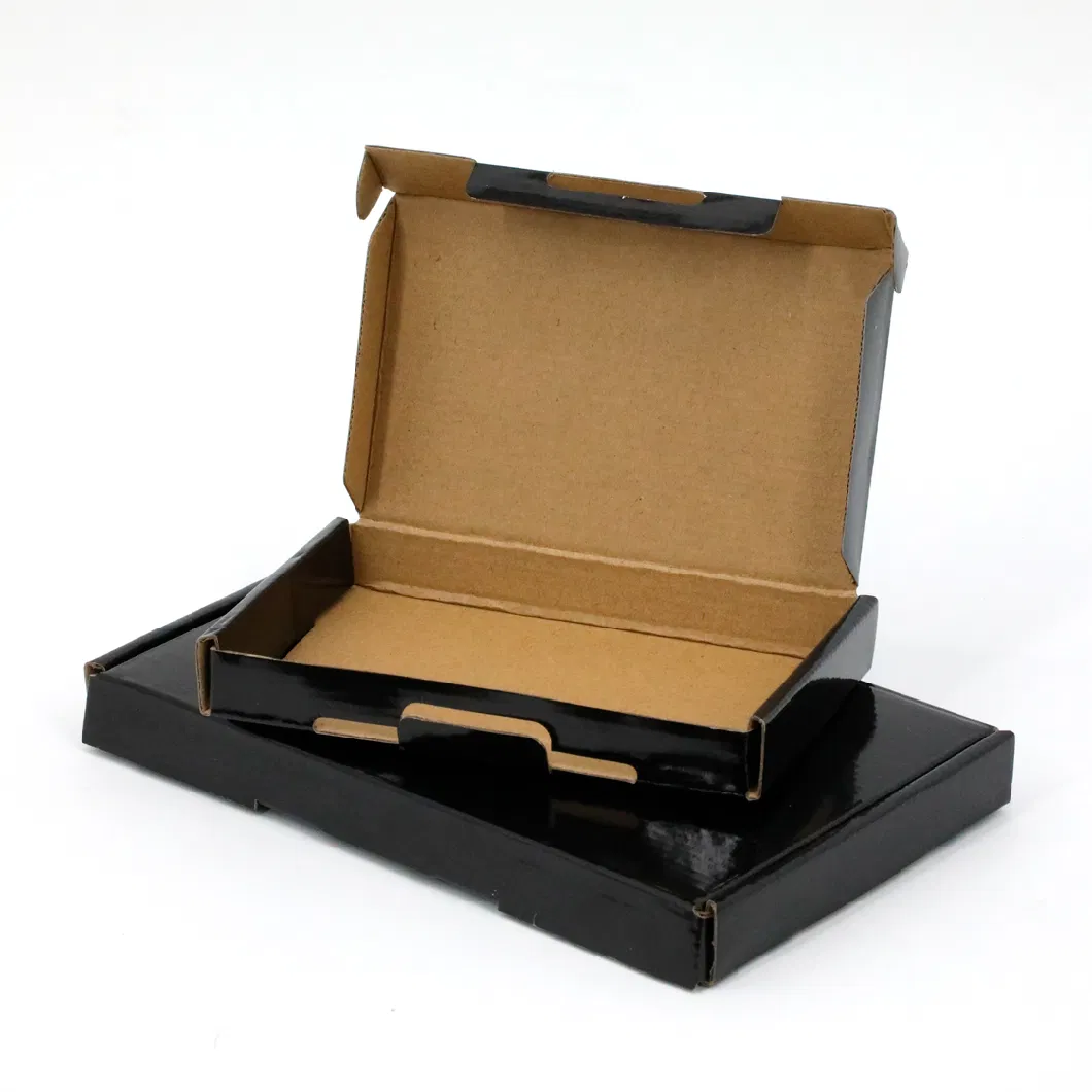 Wholesale Custom Black Airplane Box Foldable Corrugated Shipping Box for Clothes