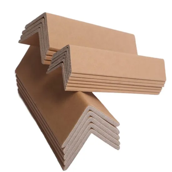 Bdl Heavy Duty Kraft L Profile Pallet Shipping Corrugated Paper Corner Boards and Full Paper Cover Edge Protectors for Packaging