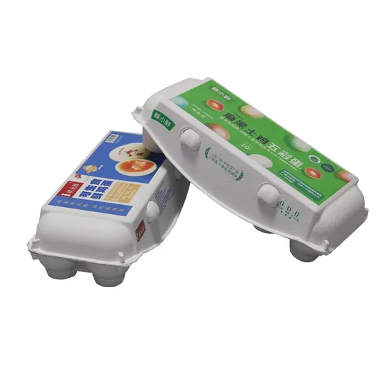 Custom Colorful Printing Natural Paper Pulp 12 Dozen Egg Container Carton Trays (PB