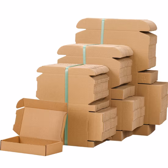Top Quality Corrugated Cardboard Airplane Shaped Gift Outer Box Shipping Packaging Hard Boxes Carton