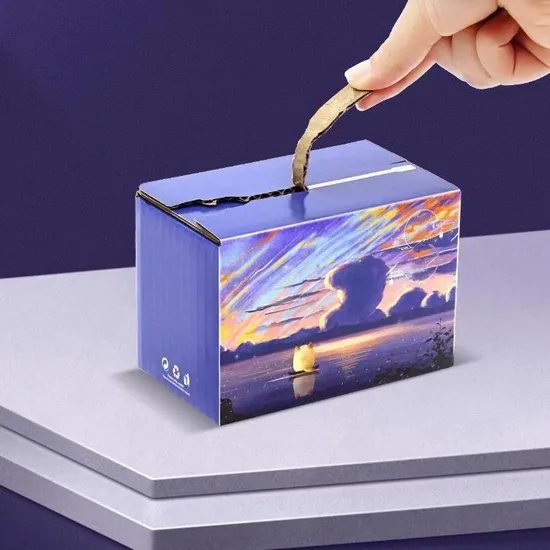 Durable Corrugated Cardboard Mailing Shipping Box Packaging Solution Airplane Box 