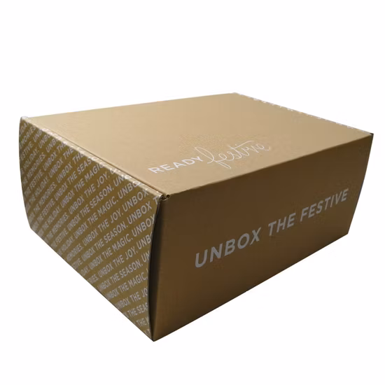 Custom Folding Corrugated Airplane Box Underwear Clothing Packaging Box Cardboard Express Box