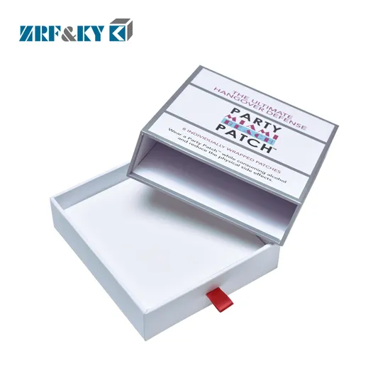 Custom Paper Foldable Packaging Box Slide Drawer Boxes for Gift Packaging 