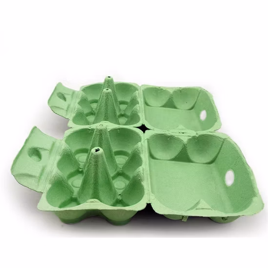 Compostable Colorful Vintage Farm Paper Pulp 12 Dozen Pack Egg Cartons