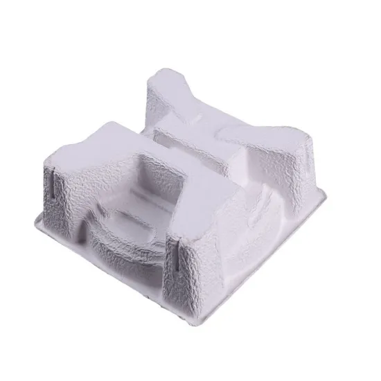 Biodegradable Dry Press Molding Tray for Recyclable Electric Appliance Packaging 
