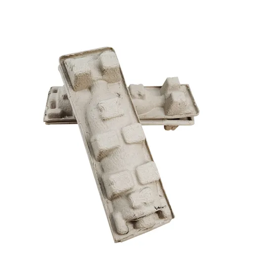 Green Packaging Tray for Electrical Appliance with Dry Press Process 