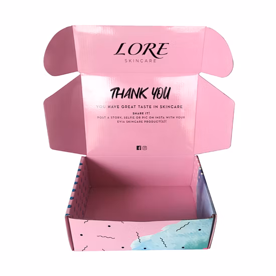 3 Layers Foldable Plain Airplane Corrugated Cardboard Paper Box with Logo Printing