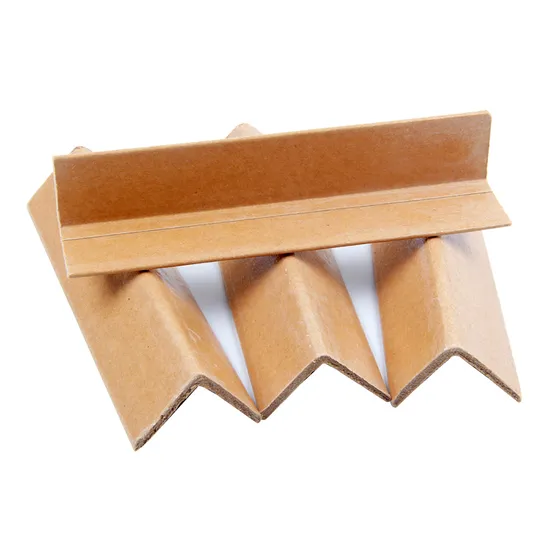 Waterproof Kraft Paper Pallet Edge Protector Paper Corner Packing 